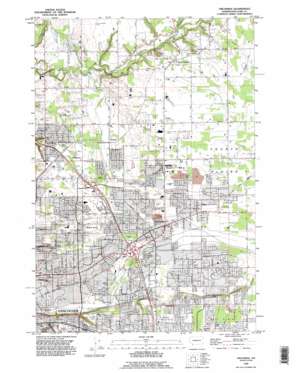 Orchards USGS topographic map 45122f5