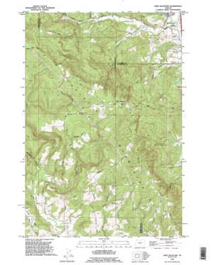 Dixie Mountain USGS topographic map 45122f8