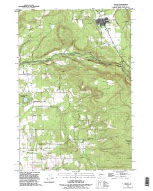 Yacolt USGS topographic map 45122g4
