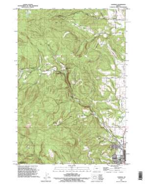 Chapman USGS topographic map 45122g8
