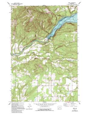 Ariel USGS topographic map 45122h5