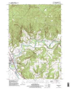 Woodland USGS topographic map 45122h6