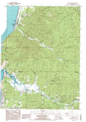 Neskowin USGS topographic map 45123a8