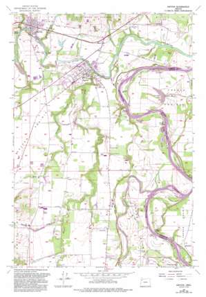 Dayton USGS topographic map 45123b1
