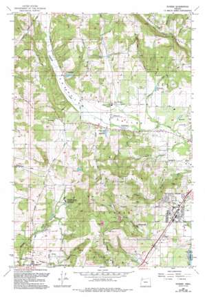 Newberg USGS topographic map 45123c1