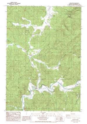 Beaver USGS topographic map 45123c7
