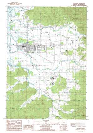 Tillamook USGS topographic map 45123d7