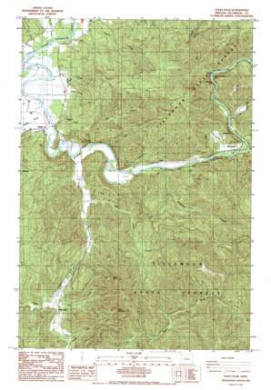Foley Peak USGS topographic map 45123f7