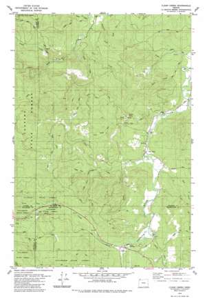 Clear Creek USGS topographic map 45123g3