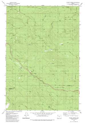Sunset Spring USGS topographic map 45123g4