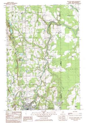 Houlton North USGS topographic map 46067b7