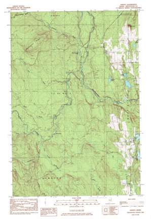 Harvey USGS topographic map 46067c8