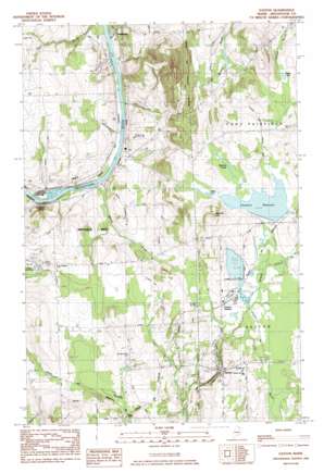 Easton USGS topographic map 46067f8