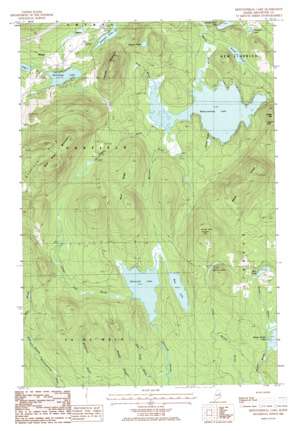Oakfield USGS topographic map 46068a1