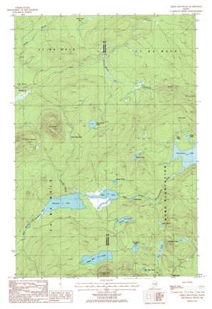 Green Mountain USGS topographic map 46068b4