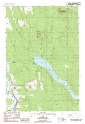 Squapan Lake West USGS topographic map 46068e3