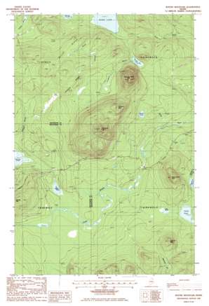 Round Mountain USGS topographic map 46068e7