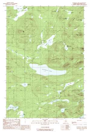 Haymock Lake USGS topographic map 46069c2