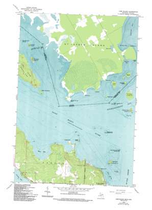 Lime Island USGS topographic map 46083a8
