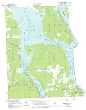 Oak Ridge USGS topographic map 46084c2