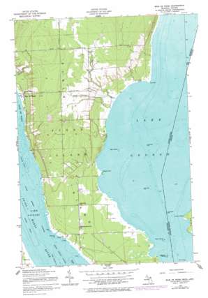 Baie de Wasai USGS topographic map 46084d2