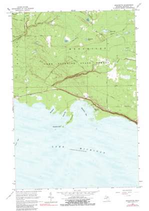 Epoufette USGS topographic map 46085a2