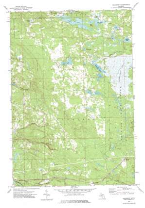 Gilchrist USGS topographic map 46085b4