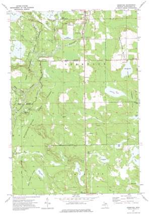 Germfask USGS topographic map 46085b8
