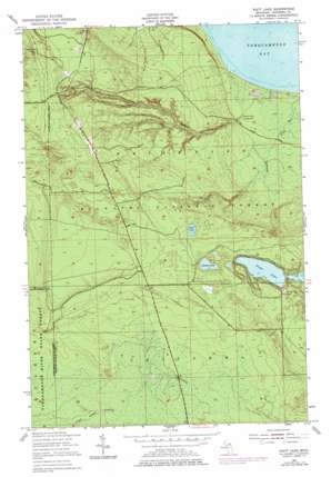 Piatt Lake USGS topographic map 46085d1
