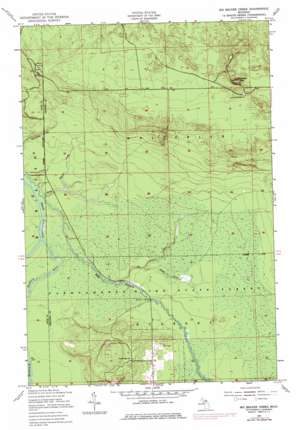 Big Beaver Creek USGS topographic map 46085d2
