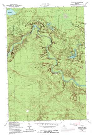 Timberlost USGS topographic map 46085e2