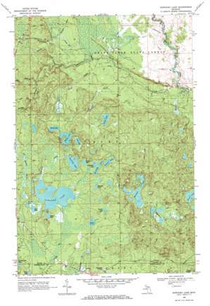 Nawakwa Lake USGS topographic map 46085e8