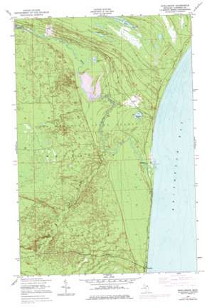 Shelldrake USGS topographic map 46085f1