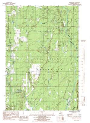 Baker Creek USGS topographic map 46086a8