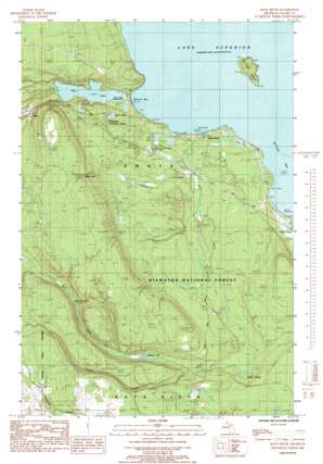 Rock River USGS topographic map 46086d8