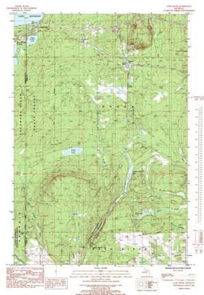 Sand River USGS topographic map 46087d1