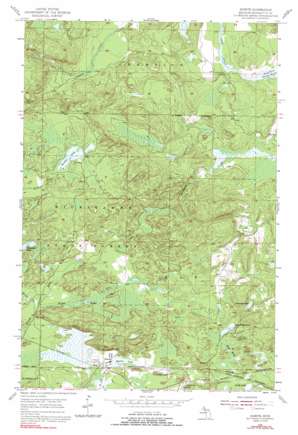 Diorite USGS topographic map 46087e7