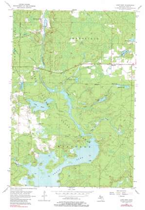 Lake Mary USGS topographic map 46088a2