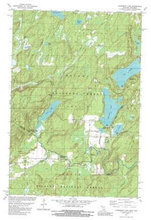 Beechwood USGS topographic map 46088a7