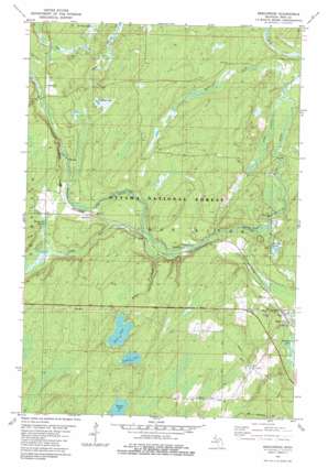 Beechwood USGS topographic map 46088b7
