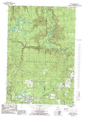 Sidnaw USGS topographic map 46088e6