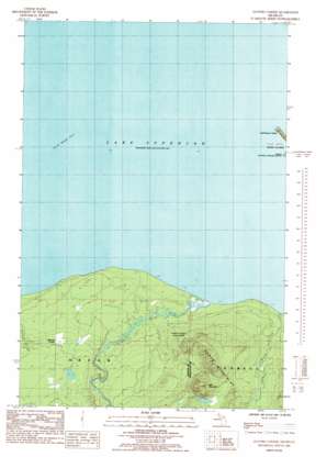 Glovers Corner USGS topographic map 46088h1