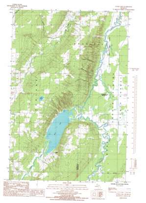Otter Lake USGS topographic map 46088h5