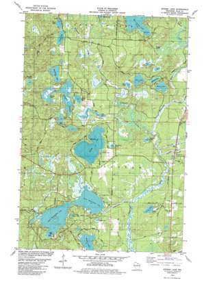 Stormy Lake USGS topographic map 46089a3
