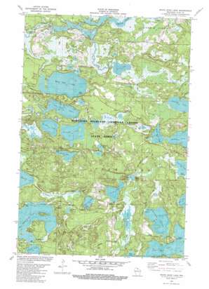 White Sand Lake USGS topographic map 46089a5