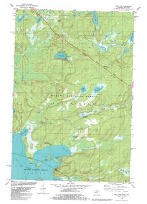 Imp Lake USGS topographic map 46089b1