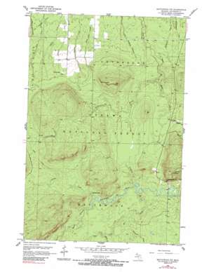 Matchwood Nw topo map