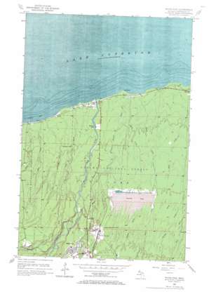 White Pine USGS topographic map 46089g5