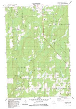 Glidden USGS topographic map 46090a5