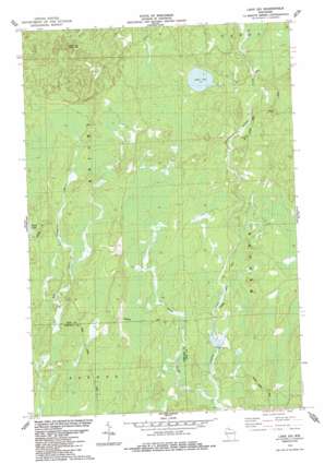 Lake Six USGS topographic map 46090b3